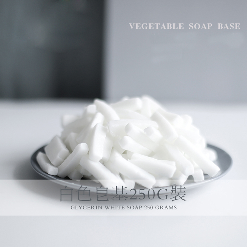 Soap Making Glycerin Base - 白い固体天然植物グリセリン石鹸ベース材料、DIY手作り石鹸製造用品キットツール、基本パッケージ1kg 500g