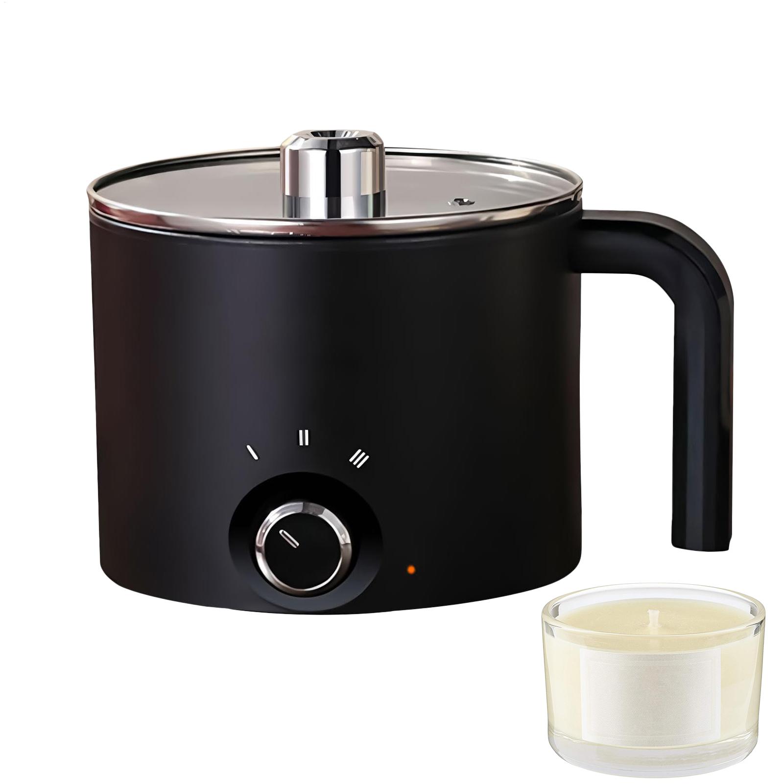 Soap Making Diy Kit - キャンドルワックス溶解ポット 1.5L 大型ステンレス製電気式ノンスティックキャンドル製造ポット 溶解ピッチャー (石鹸、キャンディー、チョコレート用)