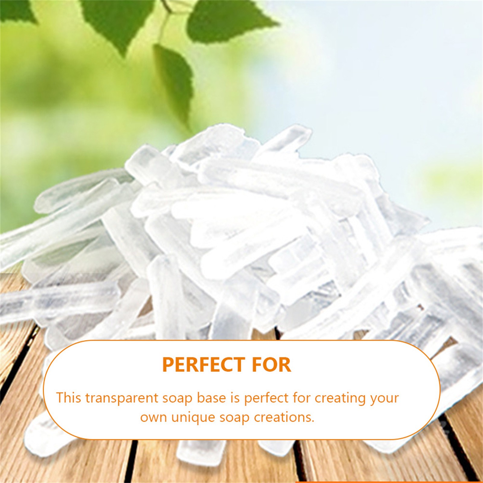 250g入り透明グリセリンハンドソープベース、オーガニックハ - Soap Making Glycerin Base のレビューと価格