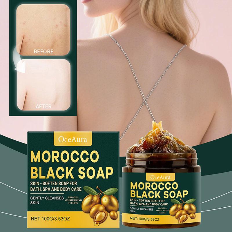 モロッコ産ブラックソープ　ディープクレンジング　ジェントルケ - Castor Oil Soap のレビューと価格