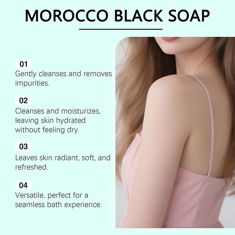 モロッコ産ブラックソープ　ディープクレンジング　ジェントルケ - Castor Oil Soap のレビューと価格