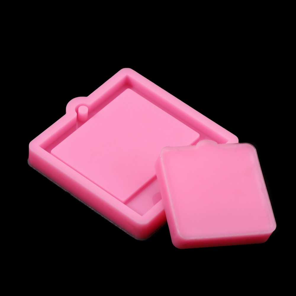 フォトフレームエポキシ樹脂キーホルダー型猫犬タグペンダントシ - Soap Making Vendors のレビューと価格