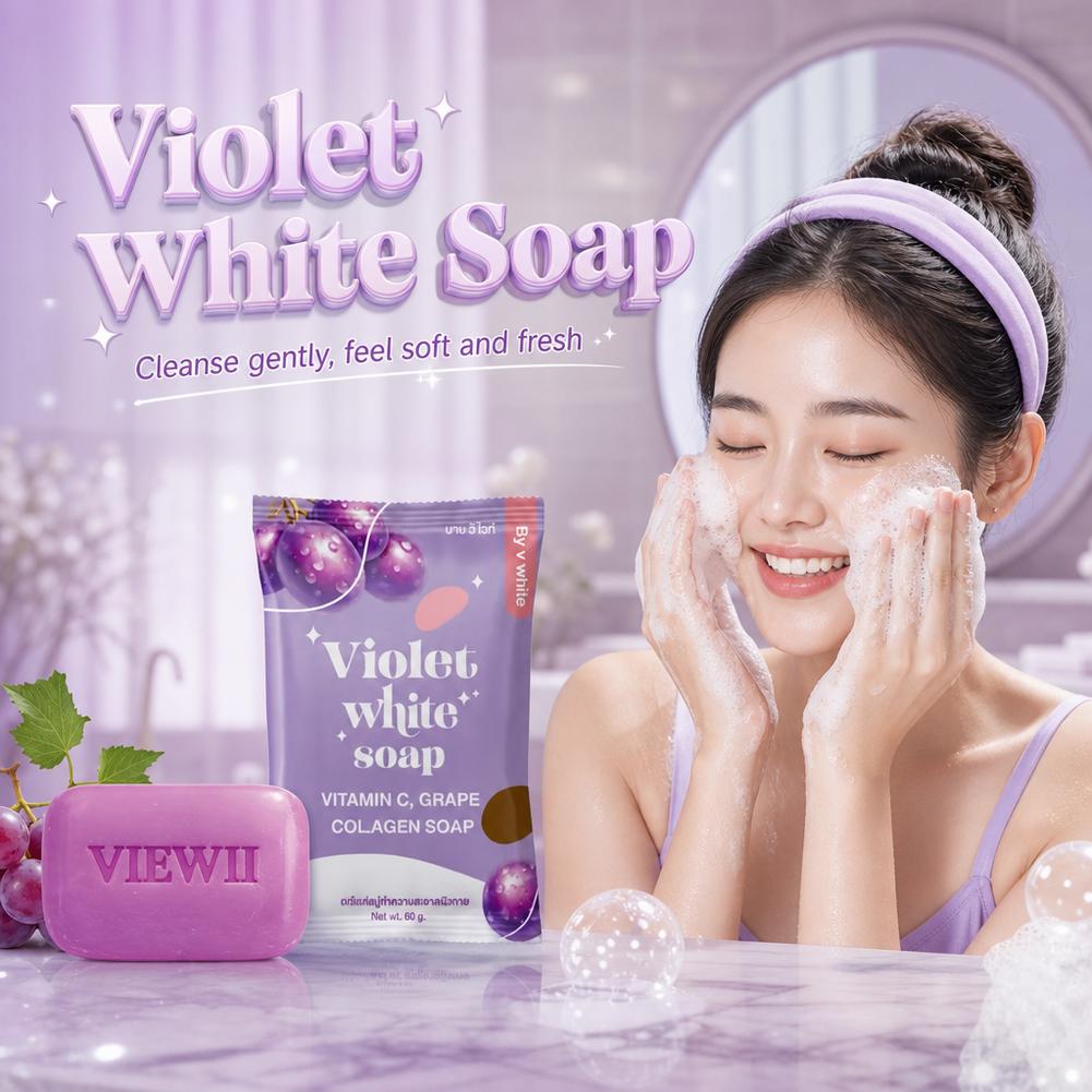 石鹸、バイオレットサリチル酸、ディープクレンジング、リフレッ - Castor Oil Soap のレビューと価格
