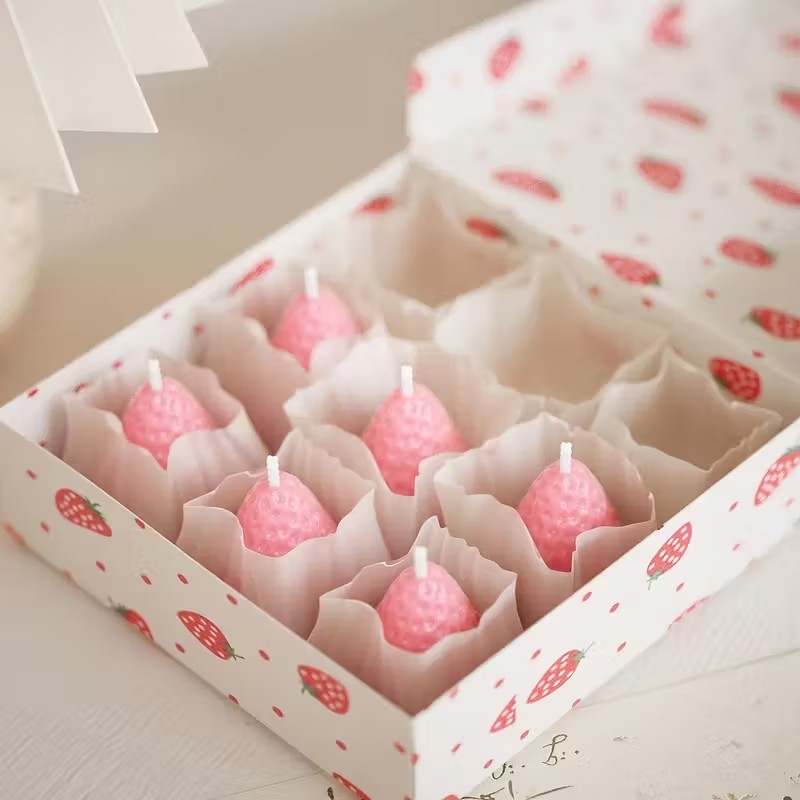 イチゴシリコンキャンドルモールド DIY アロマセラピー石鹸 - Soap Making Vendors のレビューと価格