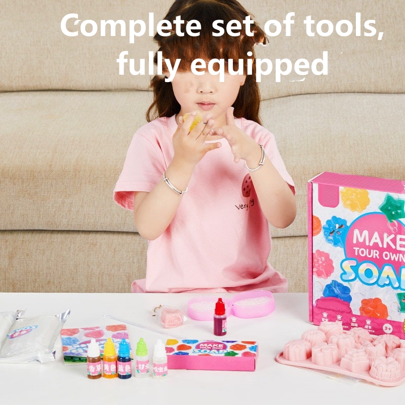 DIY 手作り石鹸クリスタル石鹸植物石鹸作り材料女の子のおも - Soap Making Diy Kit のレビューと価格