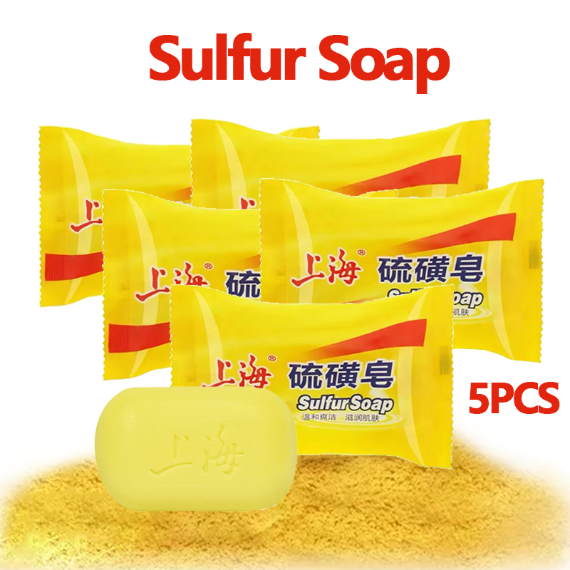 上海硫黄石鹸キット ユニセックス 3/5個入り 石鹸バス デ - Castor Oil Soap のレビューと価格