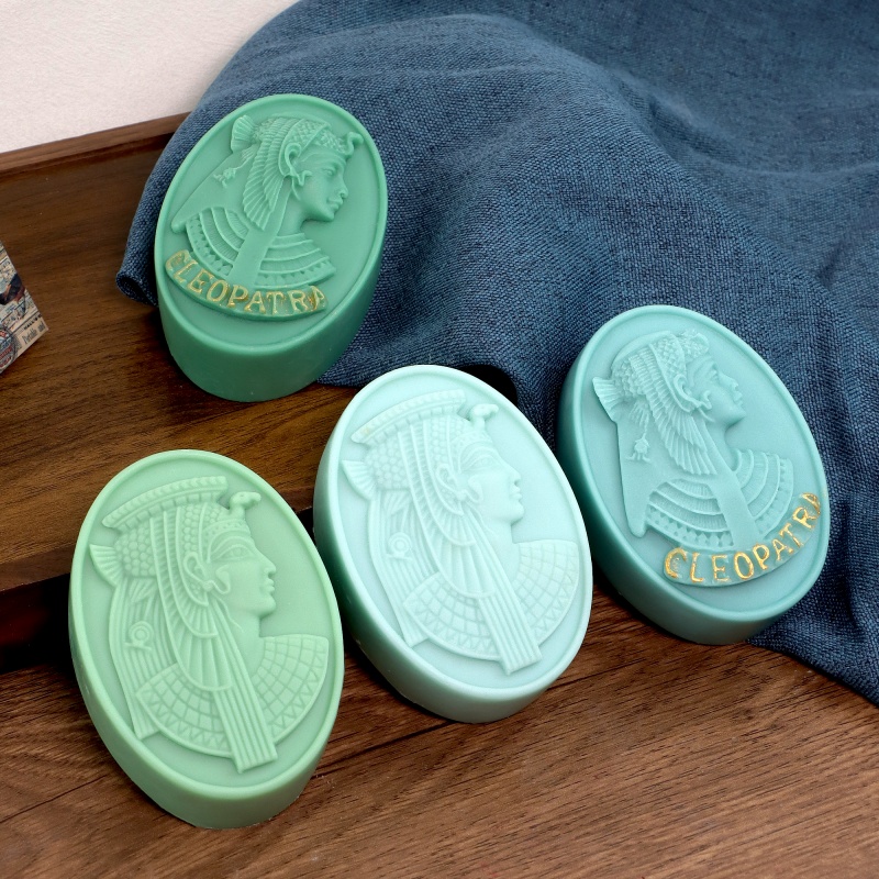 クレオパトラシリコーンキャンドルモールド 3D レトロスタイ - Quality Soap Making Kit のレビューと価格