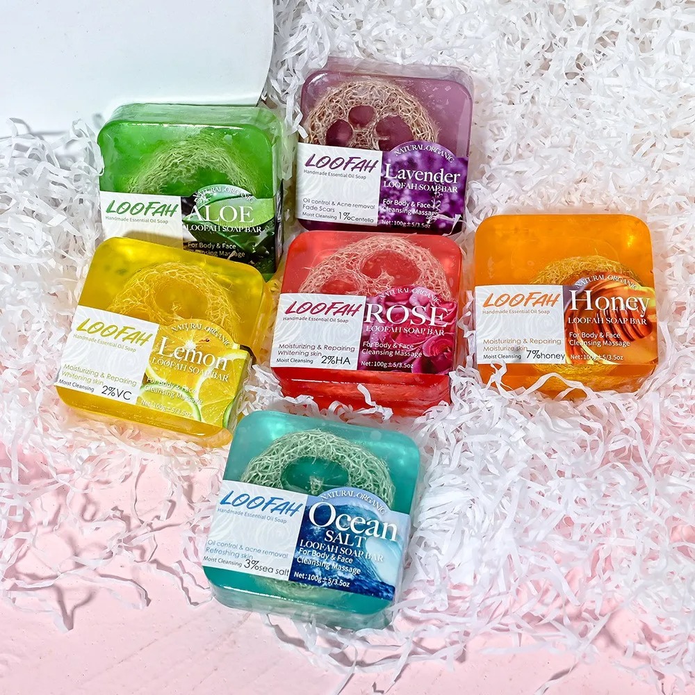 100g オーガニックラベンダーエッセンシャルオイル石鹸、体 - Castor Oil Soap のレビューと価格