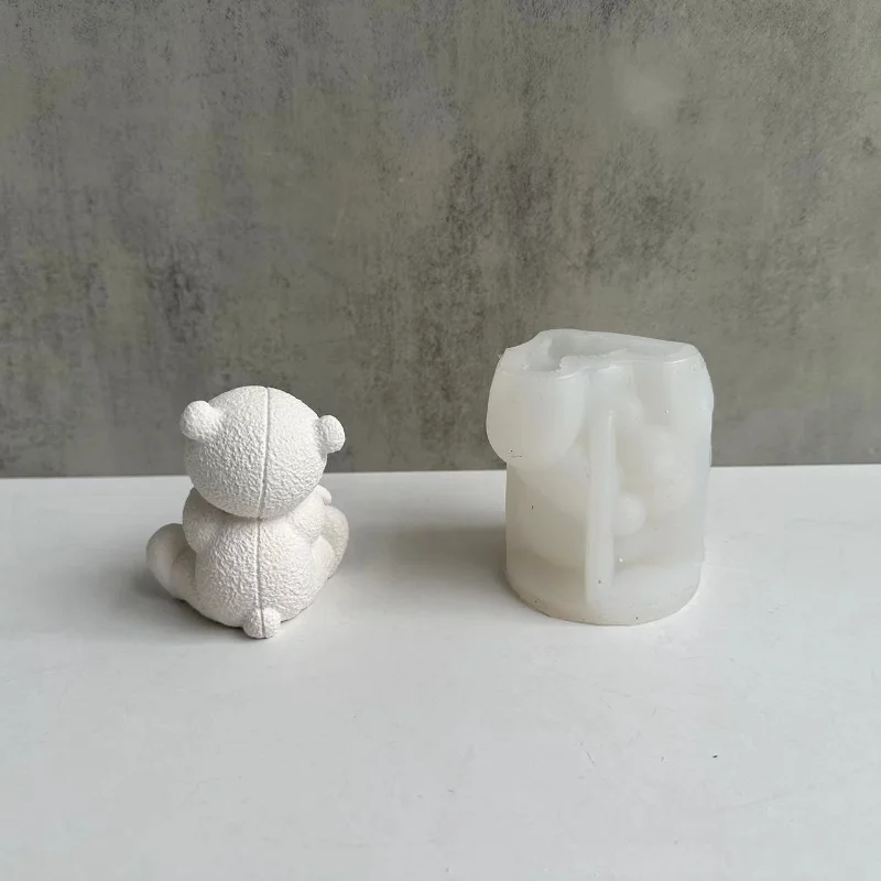 織クマキャンドルシリコーン型 3D クマアロマセラピー石膏石 - Soap Making For Beginners のレビューと価格